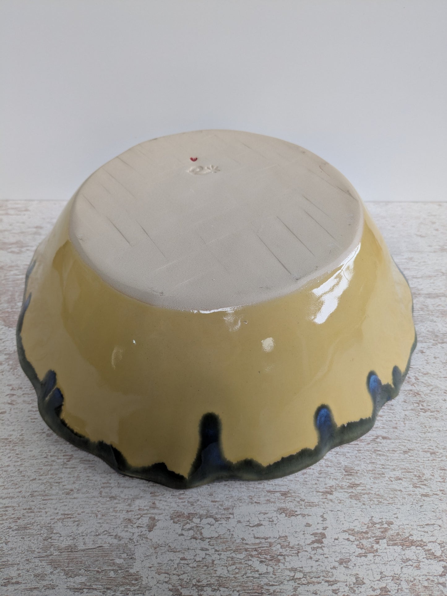 Diepe schaal - blauw