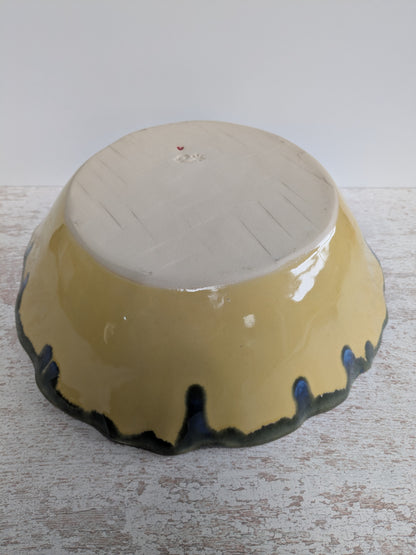 Diepe schaal - blauw